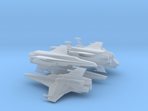 Viper Mk VII Wing (Battlestar Galactica), 1/350 in Tan Fine Detail Plastic