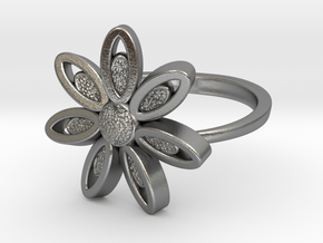 Spring Blossom -Ring in Natural Silver
