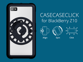 for BlackBerry Z10 : core : CASECASE CLICK in Black Natural Versatile Plastic