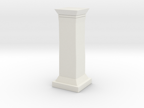 Printle Thing Colonne - 1/24 in White Natural Versatile Plastic