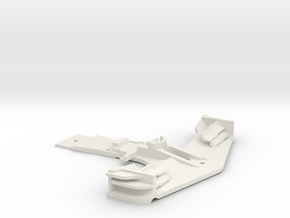 KMD-FR01 Front Bumper in White Natural Versatile Plastic