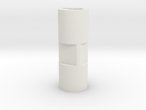 KMD-FR01/FR02 Adjustment Sleeve in White Natural Versatile Plastic