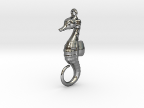 Seahorse in Polished Silver