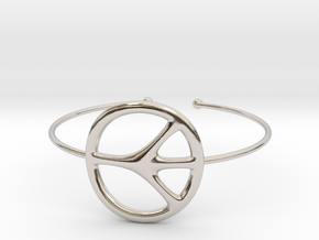 Peace Bracelet in Platinum