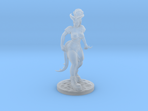 Dnd Tiefling Miniature in Smooth Fine Detail Plastic