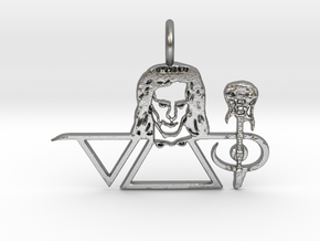 Steve Vai Pendant in Natural Silver
