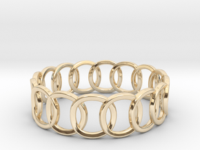Interloop Band (Olympic Ring) in 14K Yellow Gold