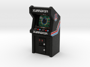Last Starfighter Arcade Game, 35mm Scale in Full Color Sandstone