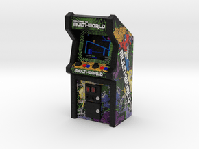 Multi-World Arcade Game, 35mm Scale in Full Color Sandstone