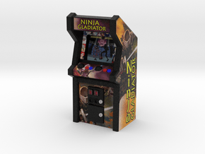 Ninja Gladiator Arcade Game, 35mm Scale in Full Color Sandstone
