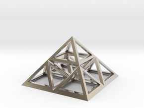 Triforce Giza Pyramid 2" in Platinum