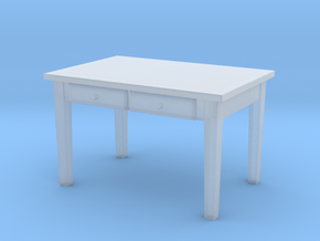 H0 Kitchen Table - 1:87 in Smooth Fine Detail Plastic
