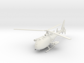 Aerospatiale SA-341M 'Gazelle' (with HOT ATGM) in White Natural Versatile Plastic: 1:100