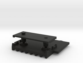 058016-01 Tamiya ORV Skid Plate, Middle in Black Natural Versatile Plastic