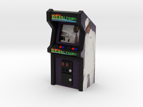 Deadly Games Arcade Game, 35mm Scale in Full Color Sandstone