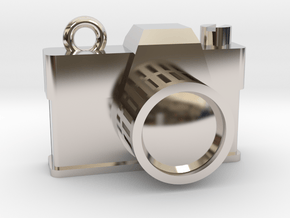 Camera flash in Rhodium Plated Brass