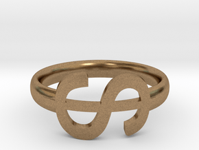 USD Ring in Natural Brass: 6 / 51.5