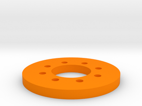 Bussard Dome Assembly - 1:1000 - 02 in Orange Processed Versatile Plastic