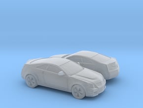1/160 2X 2006-14 Cadillac CTS Coupe in Tan Fine Detail Plastic