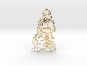 Lady Gaga Pendant - Exclusive Jewellery in 14K Yellow Gold