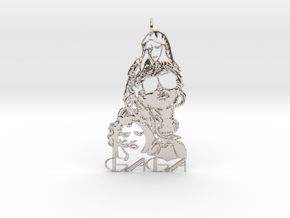 Lady Gaga Pendant - Exclusive Jewellery in Platinum