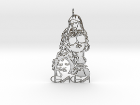 Lady Gaga Pendant - Exclusive Jewellery in Polished Silver