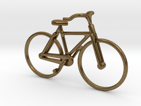 Bicycle Jewel in Natural Bronze