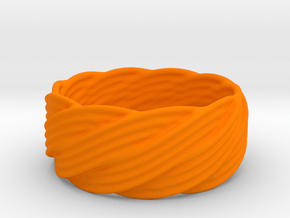 Bracelet ABC in Orange Processed Versatile Plastic