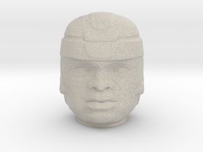 Olmec Head  in Natural Sandstone: Small