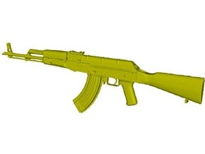 1/48 scale Avtomat Kalashnikova AK-47 rifle x 1 in Tan Fine Detail Plastic