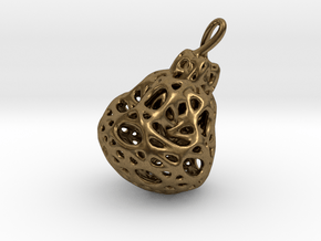 Pendant pearl 3 in Natural Bronze