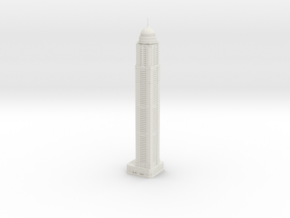 Princess Tower (1:2000) in White Natural Versatile Plastic