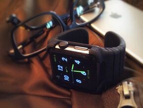 Apple Watch - 42mm Small cuff in Black PA12