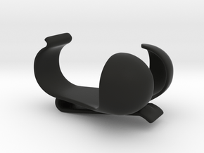 Airpods clip in Black Natural Versatile Plastic