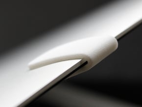 Webcam Cover - Macbook Air 2015/2016 - Wide in White Processed Versatile Plastic