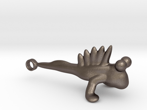 The beautiful Parallelkeller Mudskipper! in Polished Bronzed Silver Steel: Large