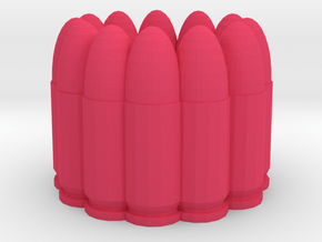 9mmring in Pink Processed Versatile Plastic