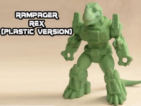 Rampager Rex in Green Processed Versatile Plastic
