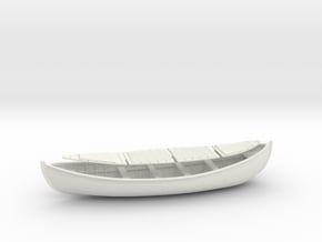 1/32 USLSS 26' Monomoy Pulling Surf Boat Set in White Natural Versatile Plastic