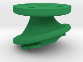 Varia Headlight K-Edge Combo Mount 17° Interface in Green Processed Versatile Plastic