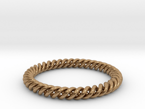 Bracelet FGH Large in Polished Brass