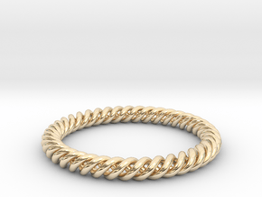 Bracelet FGH Large in 14k Gold Plated Brass