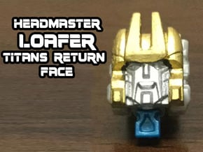 Loafer Faceplate (Titans Return) in Smooth Fine Detail Plastic