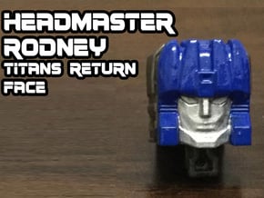 Rodney Faceplate (Titans Return) in Tan Fine Detail Plastic