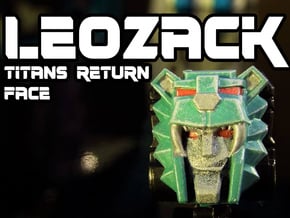 Leozack Faceplate (Titans Return) in Tan Fine Detail Plastic