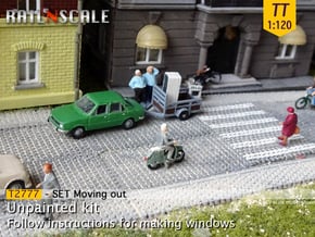 Moving out (TT 1:120) in Smooth Fine Detail Plastic