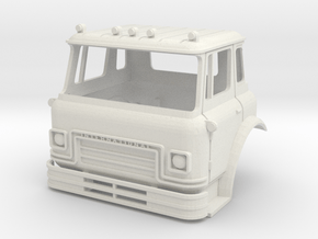 1/25 Scale Cargostar Cab in White Natural Versatile Plastic