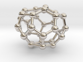0010 Fullerene c32-1 c2 in Platinum