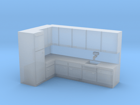 N Scale Kitchen in Smooth Fine Detail Plastic