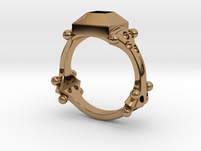 Ring Quatrefoil in Polished Brass: 5.5 / 50.25